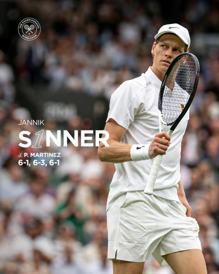 温网鏖战蒙特卡洛大师赛，辛纳刷新纪录